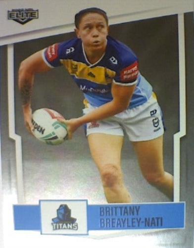 Nrlw11 - Brittany Breayley-Nati - Titans - 2022 Elite Nrl