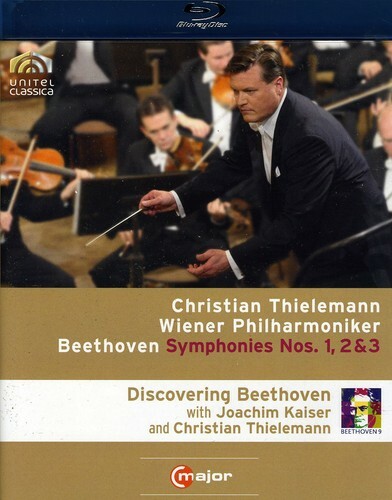 (未使用･未開封品)　Discovering Beethoven: Symphonies Nos 1 2 &amp; 3 [Blu-ray] [Import] tu1jdyt Discovering Beethoven: Symphonies Nos 1 2 & 3 (Blu-ray) for