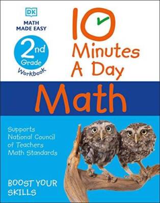 10 Minutes a Day Math, 2nd Grade - Paperback By DK - GOOD