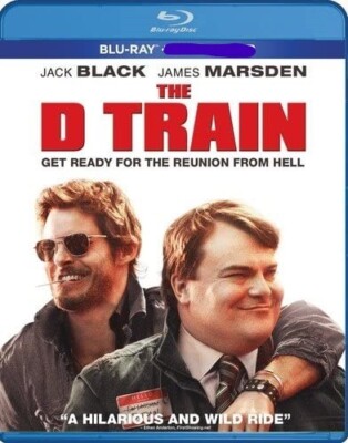 The D Train BLU-RAY DISC ONLY listing. Disc is in NEW condition