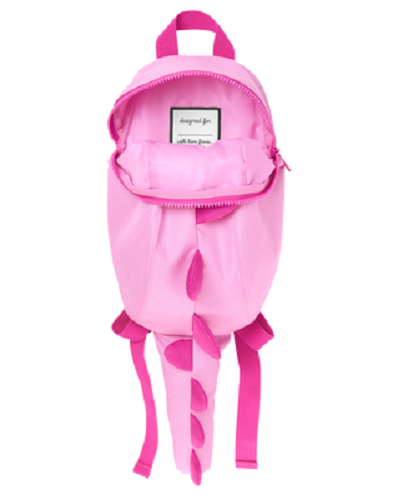 Gymboree Girl's Pink Dino Oval Mini Dinosaur Backpack NEW