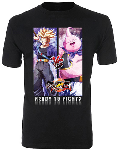 * Легальная * Оригинальная футболка Dragon Ball Fighterz SS Trunks vs Majin Buu #25242