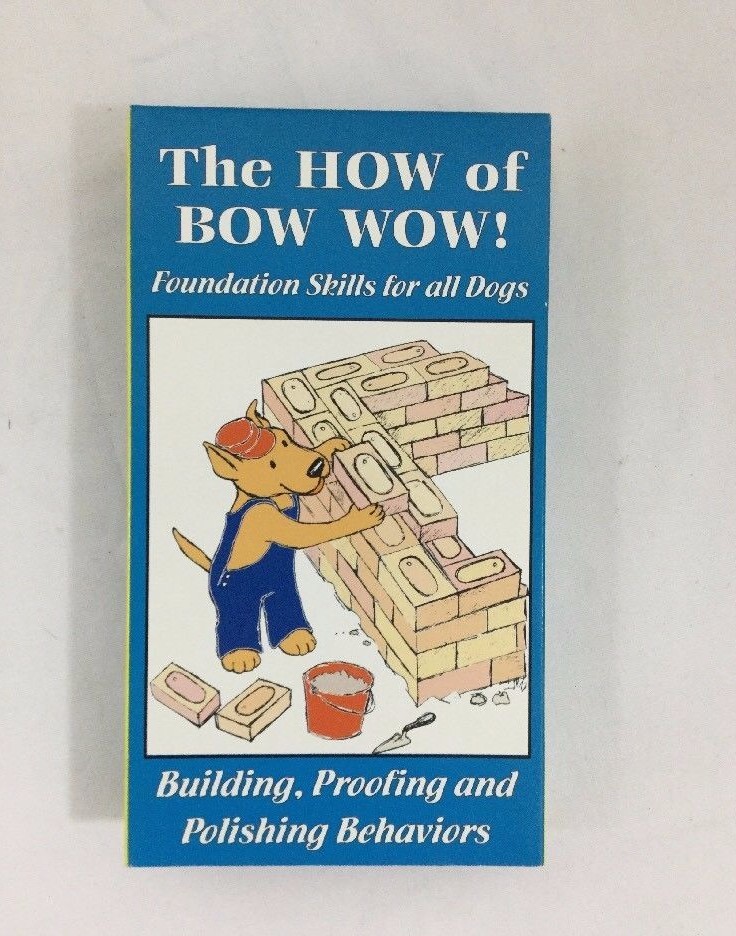 The How Of Bow Wow Foundation Skills for all dogs and Take A Bow Wow VHS Tape