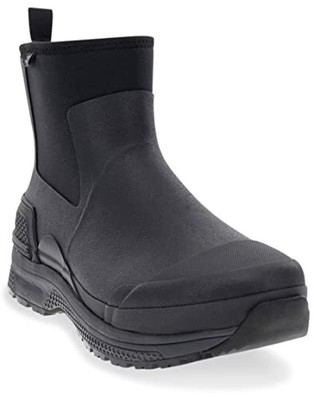 Western Chief Men's Waterproof Neoprene Ankle Rain Boot Black 10