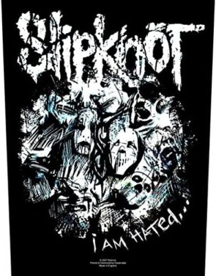SLIPKNOT official XLG back patch -I am hated