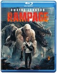 Rampage (Blu-ray, 2018) Blu-ray Disc Only, No Case. Like New 