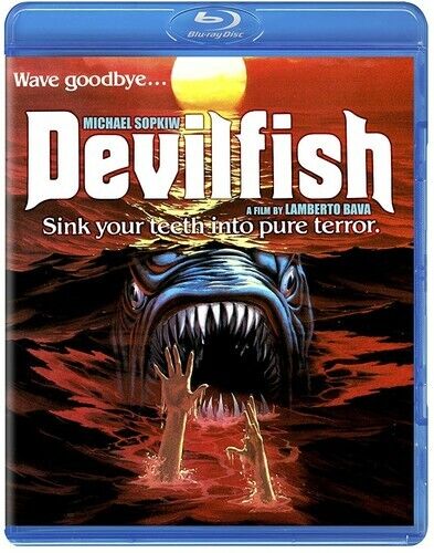 Monster Shark (Aka Devil Fish) (Blu-ray, 1984) for sale