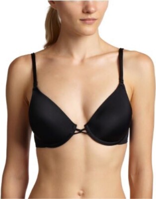 Wacoal Women's Custom Convertible Contour Underwire Bra Size 36DD Solid Black