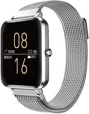 New Tinwoo Smart Fitness Watch Stainless Steel Band for Men, Women iOS, Android