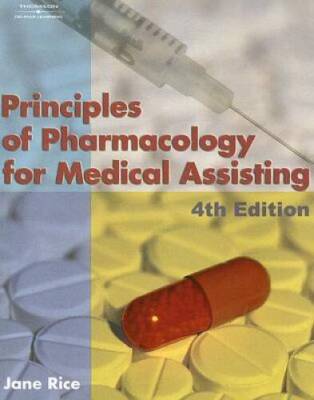 Principles of Pharmacology for Medical Assisting - Paperback - GOOD