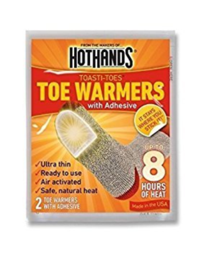 HotHands Toe Warmers with Adhesive Safe Natural Odorless Heat 
