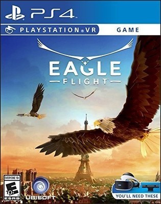 Eagle Flight Bird Flying Fighting Virtual Reality Game Sony Playstation VR PS4