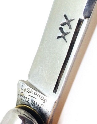 Vintage Case Bros LV 5204 LP Pre Trapper Stag 1900-12 Knife - Rare #1136