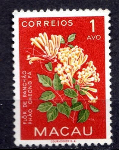 Macau Flowers Stamps