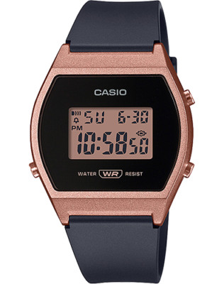 Casio LW204-1A, Women's Black Resin Watch, Alarm, 50 Meter WR, Illuminator