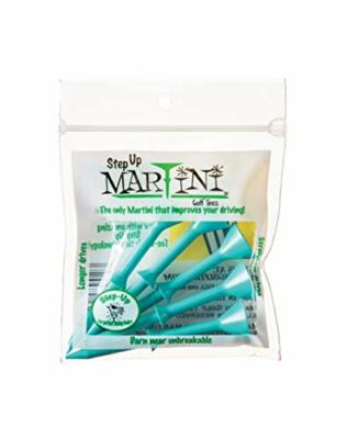 Martini Step-Up Golf Tees 3-1/4'' 1pk (5 Tees) - Aqua