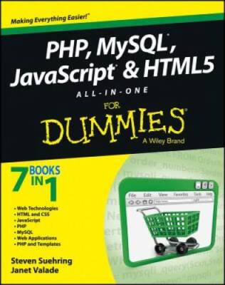 PHP, MySQL, JavaScript  HTML5 All-in-One For Dummies - Paperback - GOOD