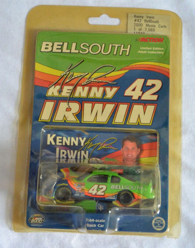 Autos de carrera diecast escala 1:64 IRWIN