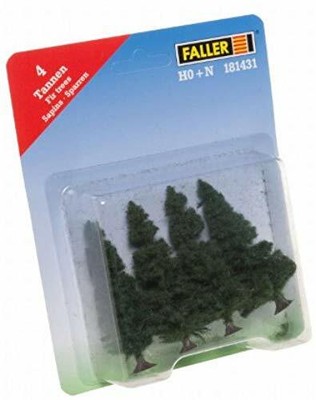 Faller F181431 Modelisme Sapin 8 cm 4 Pieces