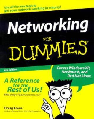Networking For Dummies (For Dummies (ComputerTech)) - Paperback - GOOD