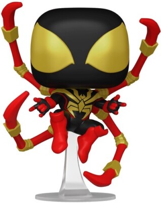 FUNKO POP! MARVEL: Spider-Man Comics- Miles Iron Spider (Styles May Vary) [New T