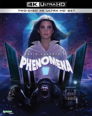 PHENOMENA 4K Ultra HD UHD 3 Versions Restored Dario Argento Jennifer Connelly