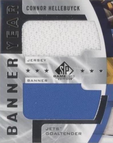 2020-21 Upper Deck SP Game Used - Connor Hellebuyck #BYJ-CH
