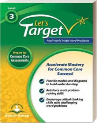 Lets Target Real- World Math Word Problems Student Edition Grade 3 - VERY GOOD
