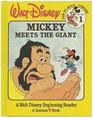 Mickey Meets the Giant (Walt Disney Fun-to-Read Library, Volume 1) - VERY GOOD
