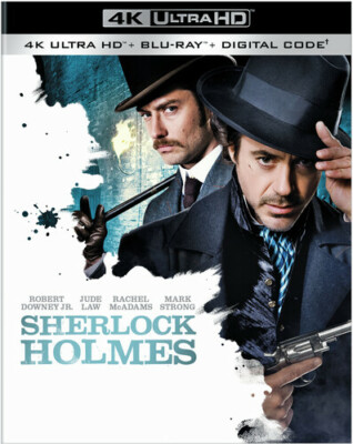 Sherlock Holmes [New 4K UHD Blu-ray] With Blu-Ray, 4K Mastering, 2 Pack