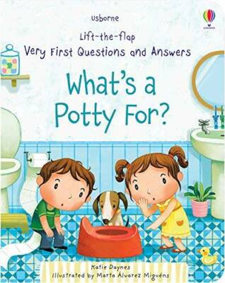 Usborne Lift-the-Flap Very First Questions and Answers: What's a Pot - GOOD