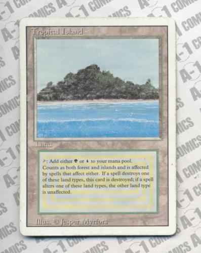 MTG Tropical  ③ Tropical Island | 3rd Edition | Card Kingdom