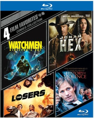 4 Film Favorites: Comics Collection [ Watchmen / Jonah Hex / The Losers / A Hist