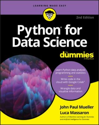 Python for Data Science For Dummies [For Dummies [Computer/Tech]] by Mueller, Jo