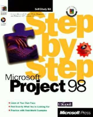 Microsoft Project 98 Step by Step (Step By Step (Microsoft)) - Paperback - GOOD