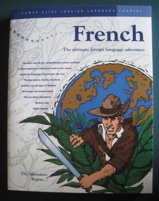 French Power-Glide Foreign Language Course Workbook: The Adventure Begins - GOOD