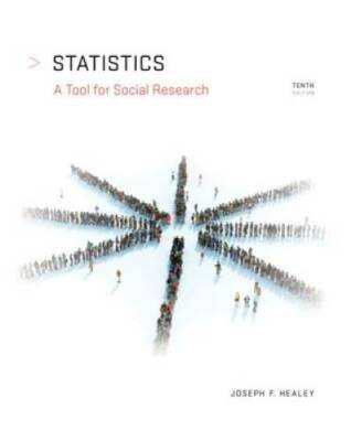 Statistics: A Tool for Social Research - Hardcover By Healey, Joseph F. - GOOD