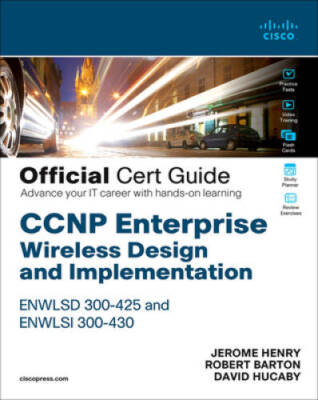 CCNP Enterprise Wireless Design and Implementation ENWLSD 300-425 an - VERY GOOD