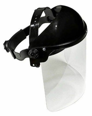 Tector Gesichtsschutz mit Klappvisier Ersatzscheiben Augenschutz Visier