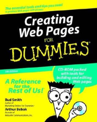 Creating Web Pages For Dummies (For Dummies (Computers)) - Paperback - VERY GOOD