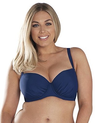 

Стандартное бикини Curvy Kate Junior с мягкими чашечками и балконом, темно-синий, Navy