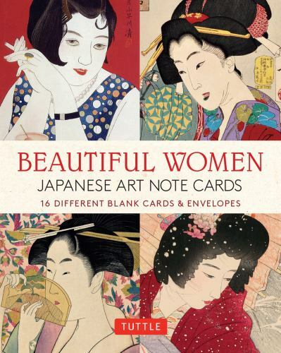 Beautiful Women in Japanese Art, 16 Note Cards : 16 Different Blank ...