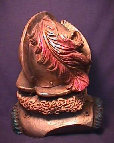 1967 Universal Studios Conquistidor Chalkware Bust