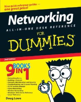 Networking All-in-One Desk Reference For Dummies (For Dummies (Comp - GOOD