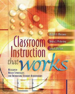 Classroom Instruction That Works: Research-Based Strategies for Inc - ACCEPTABLE