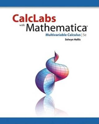 CalcLabs with Mathematica for Multivariable Calculus, 5th - ACCEPTABLE