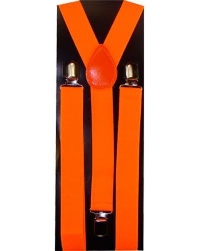 HERMES Suspenders Belt Canvas Leather 2 Set Orange Auth bs29192 HERMES Suspenders Belt Canvas Leather 2 Set Orange Auth  main image 2
