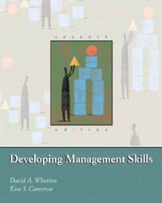 Developing Management Skills - Paperback By David A Whetten - VERY GOOD