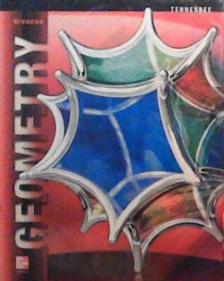 Glencoe Geometry, Tennessee Edition - Hardcover By John A. Carter - VERY GOOD