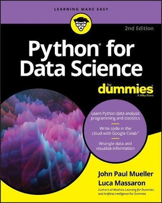 John Paul Mueller Luca Ma Python for Data Science For D (Paperback) (UK IMPORT)